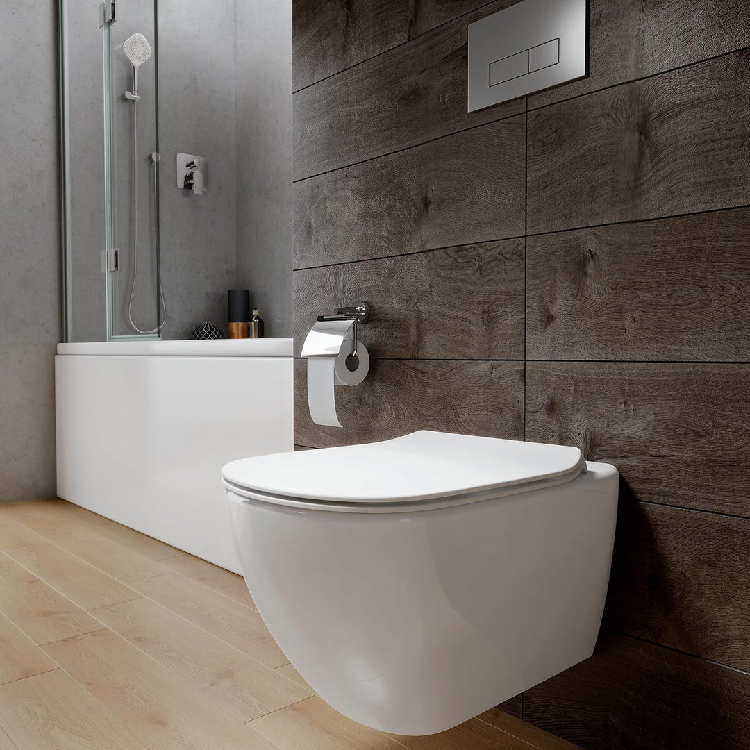 Ideal Standard R0119JG Oleas Betätigungsplatte Oleas P2 Pneumatic Toilet Flush Plate -Matt Chrome Ch