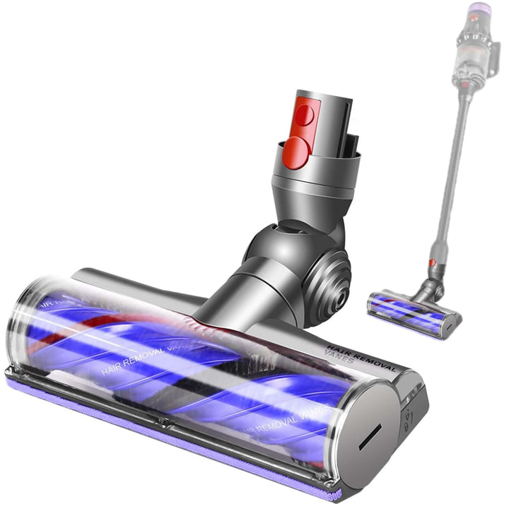 Ersatzbürstenkopf Upgrade Anti-Tangle für Dyson V12 Detect Slim Direktantrieb Elektrische Turbinenbü