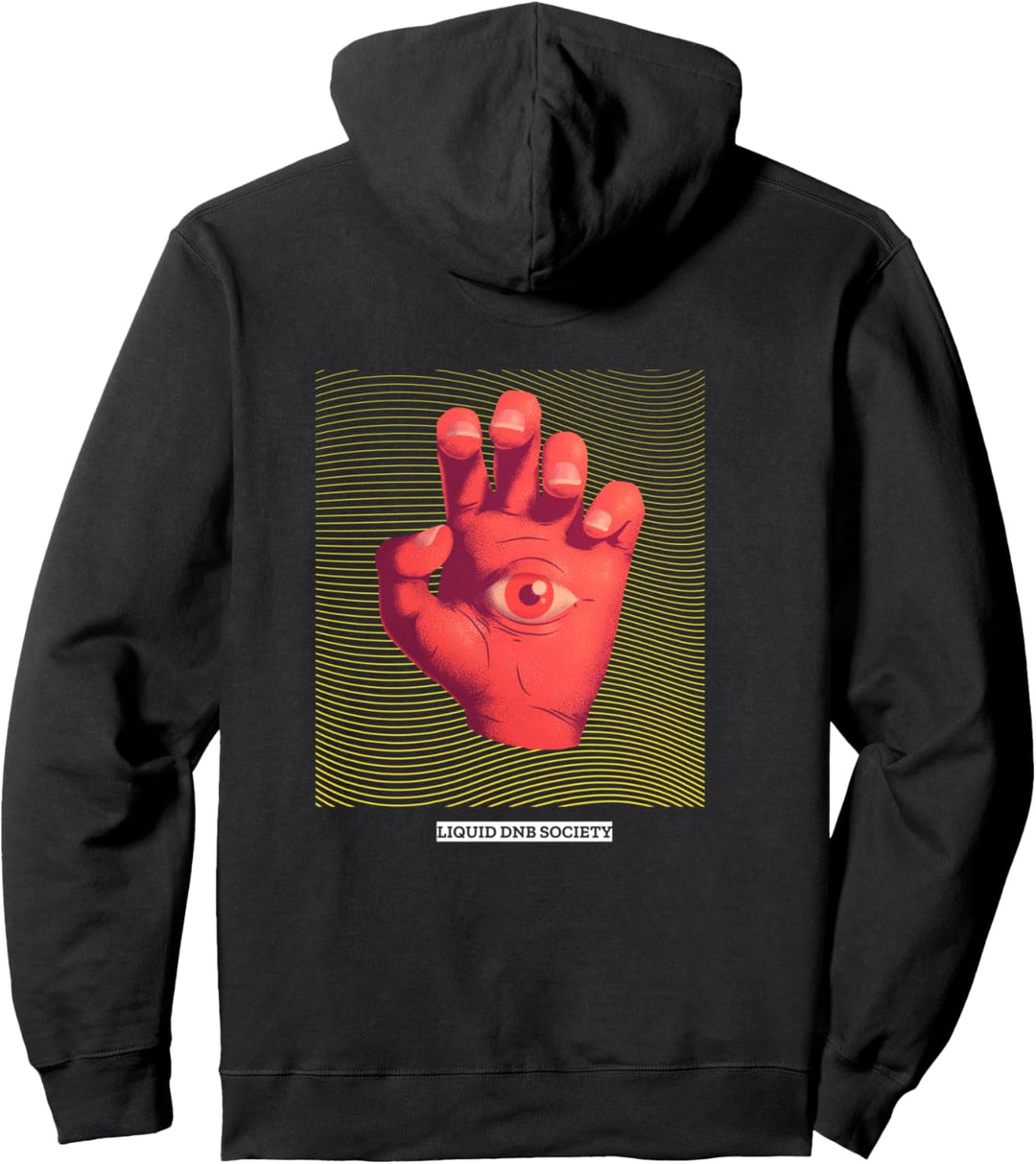 Liquid Drum und Bass DnB Funk Drum n Bass Pullover Hoodie