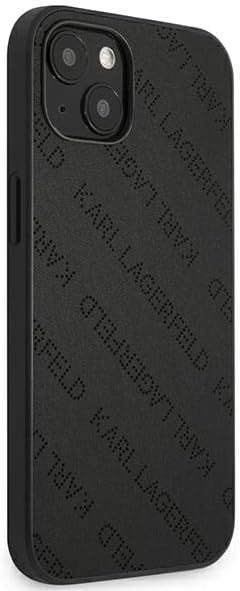 KARL LAGERFELD KLHCP13SPTLK Hülle für iPhone 13 Mini 5,4" hardcase Schwarz Perfo