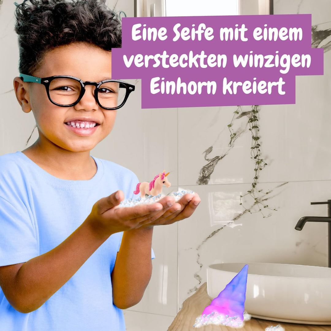 Science4you Einhorn Lab Seife Machen Kit für Kinder 6+ Jahren, Machen Sie Ihre Eigenen Seifen Mit Gl
