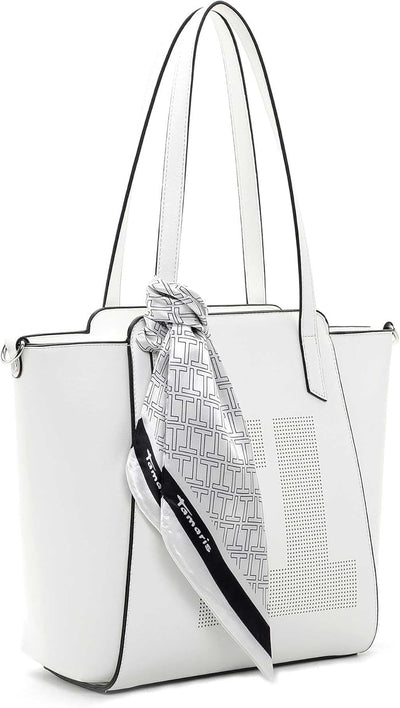 Tamaris Shopper Lana 32041 Damen Handtaschen Uni Einheitsgrösse White 300, Einheitsgrösse White 300