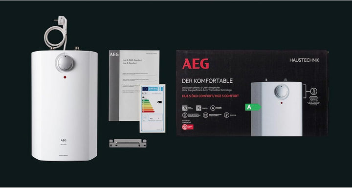 AEG druckloser Kleinspeicher mit ThermoStop-Technologie 5l, 2 kW, steckerfertig, untertisch, stufenl
