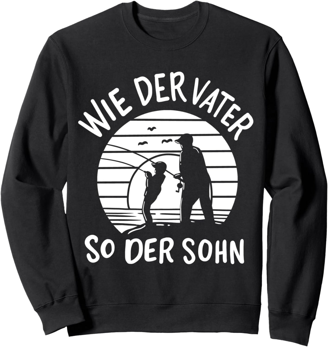 Angler Angeln Fischen Sportangler Vatertag Hobbyangler Sweatshirt