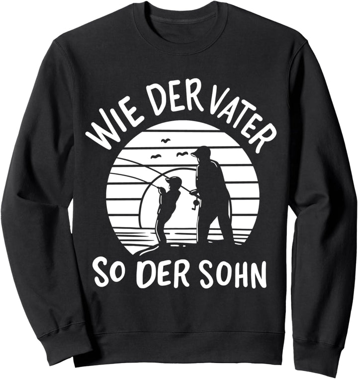 Angler Angeln Fischen Sportangler Vatertag Hobbyangler Sweatshirt