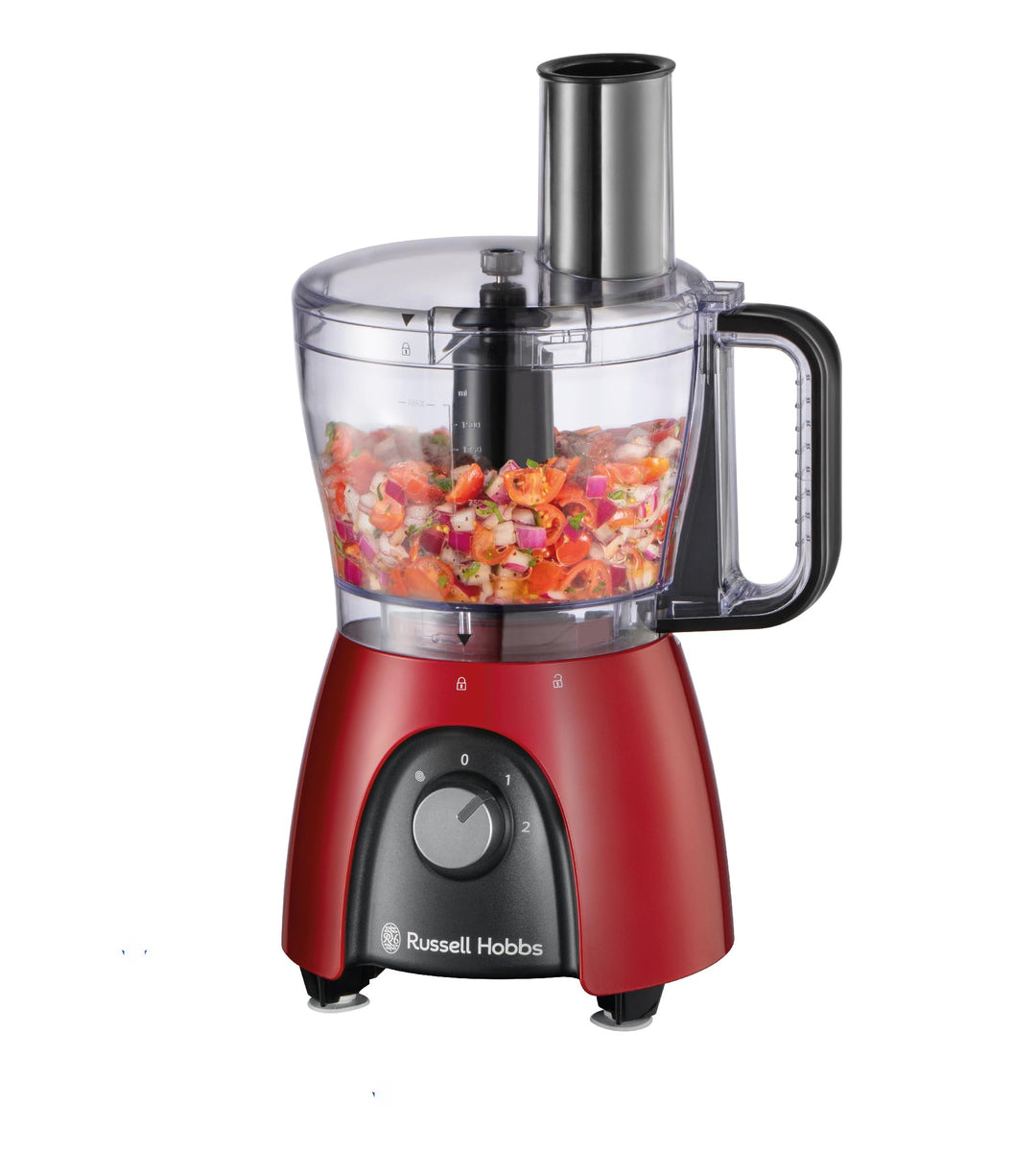 Russell Hobbs Küchenmaschine [Mixer/Gemüseschneider/Standmixer/Zerkleinerer/Blender] Food Processor