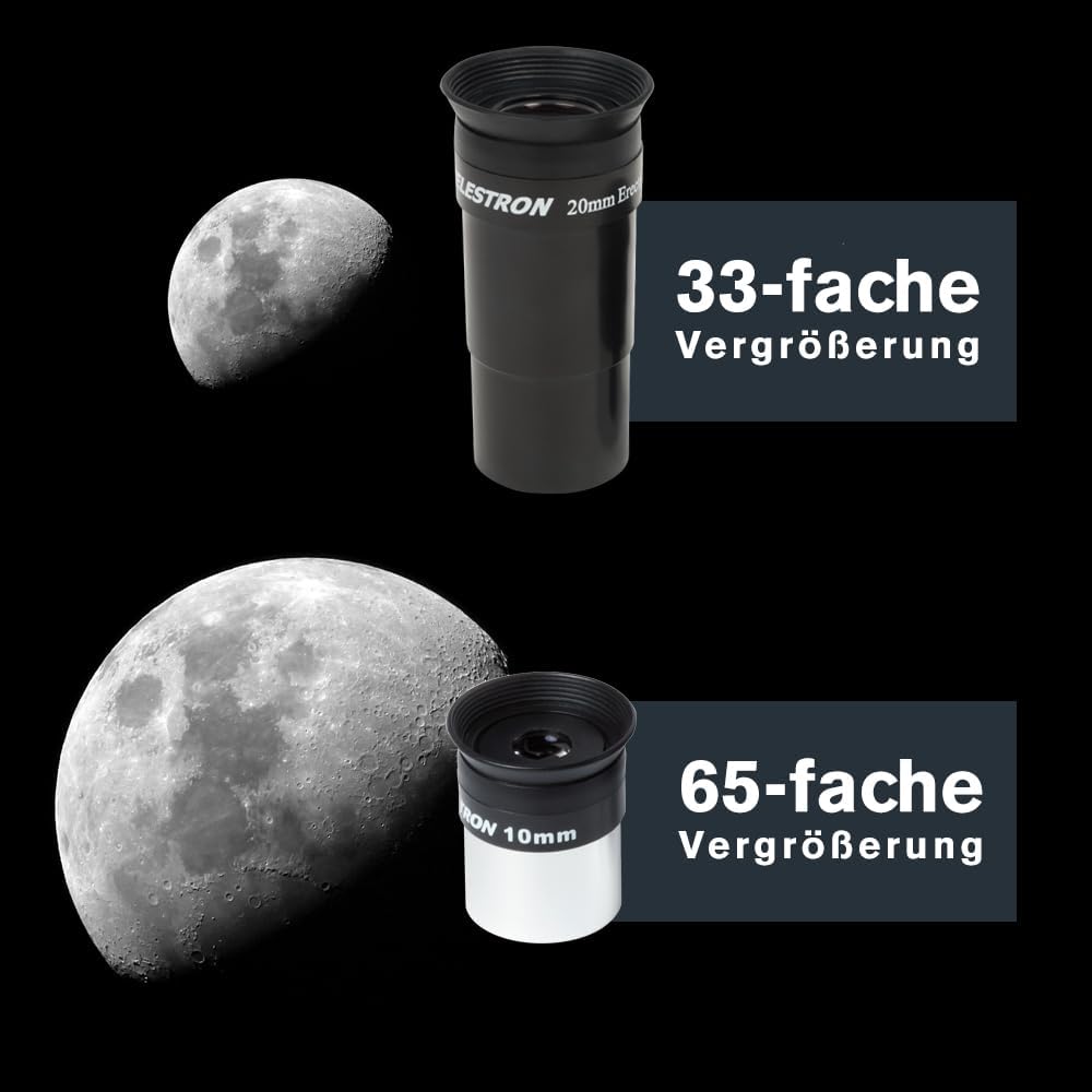 Celestron 31045 AstroMaster 130EQ Newtonsches Spiegelteleskop, Dunkelblau AstroMaster 130EQ Reflekto