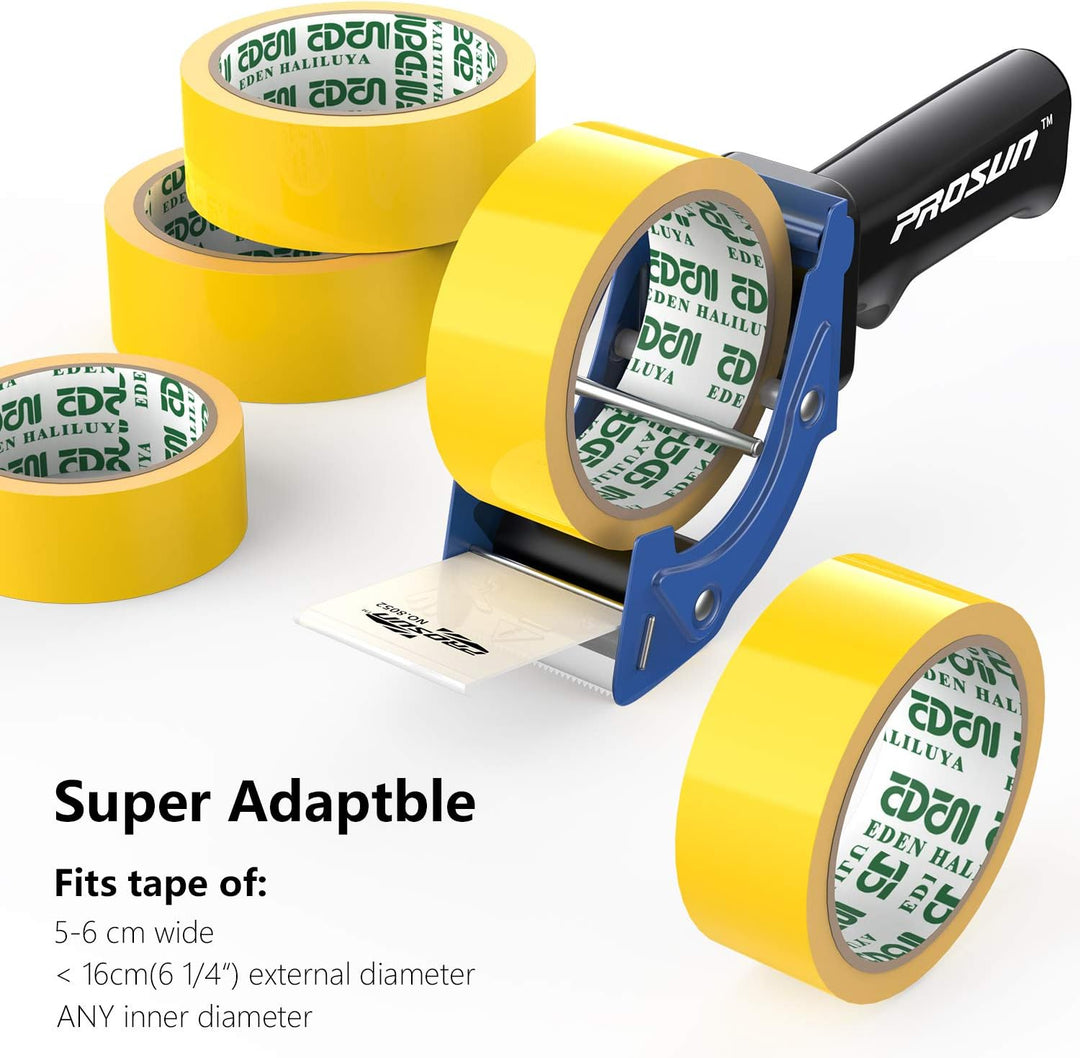 Handheld Klebebandabroller, mit extra Klinge Verpackung Karton Cutter, Paketklebeband Paketbandabrol