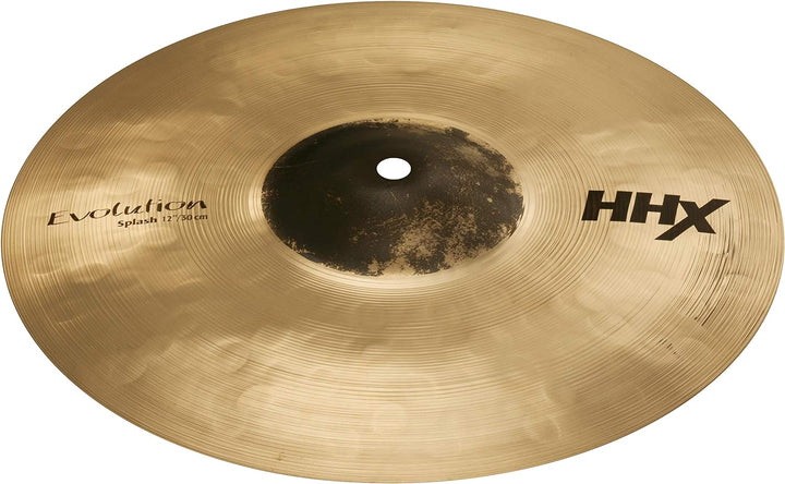 Sabian 12" HHX Evolution Splash, Brillant Finish 12 Inch Evolution Splash, 12 Inch Evolution Splash