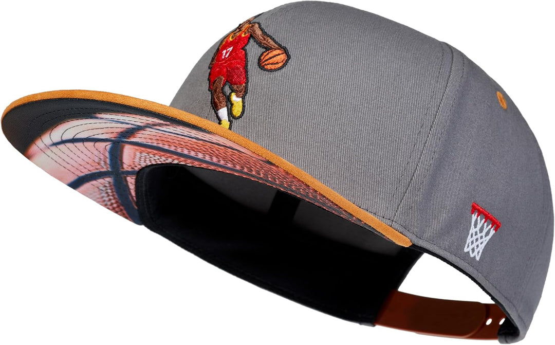 Cadency® Snapback Caps Herren und Damen, Einzigartig, Individuelle Themen Caps, Basecap gerader Schi