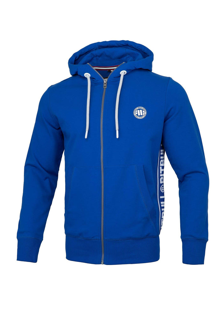 Pit Bull West Coast Zip Hoody, Small Logo F. Terry, blau XXL, XXL