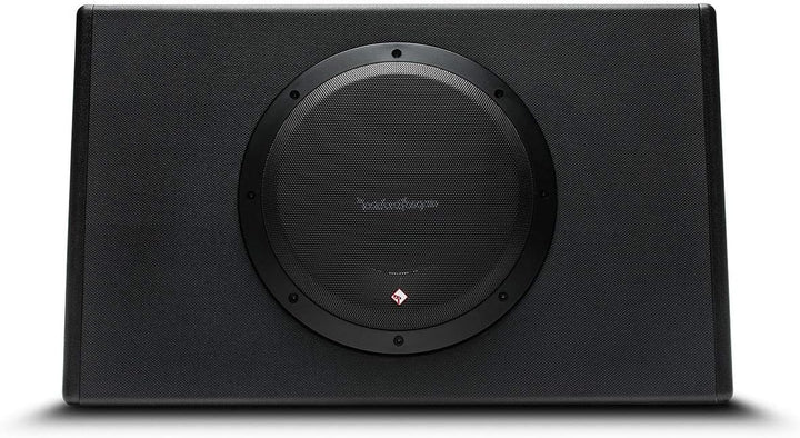 Rockford Fosgate Punch P300-10T - 25 cm Aktiv Subwoofer mit 600 Watt (RMS: 300 Watt) Rot/Ausflug, ei