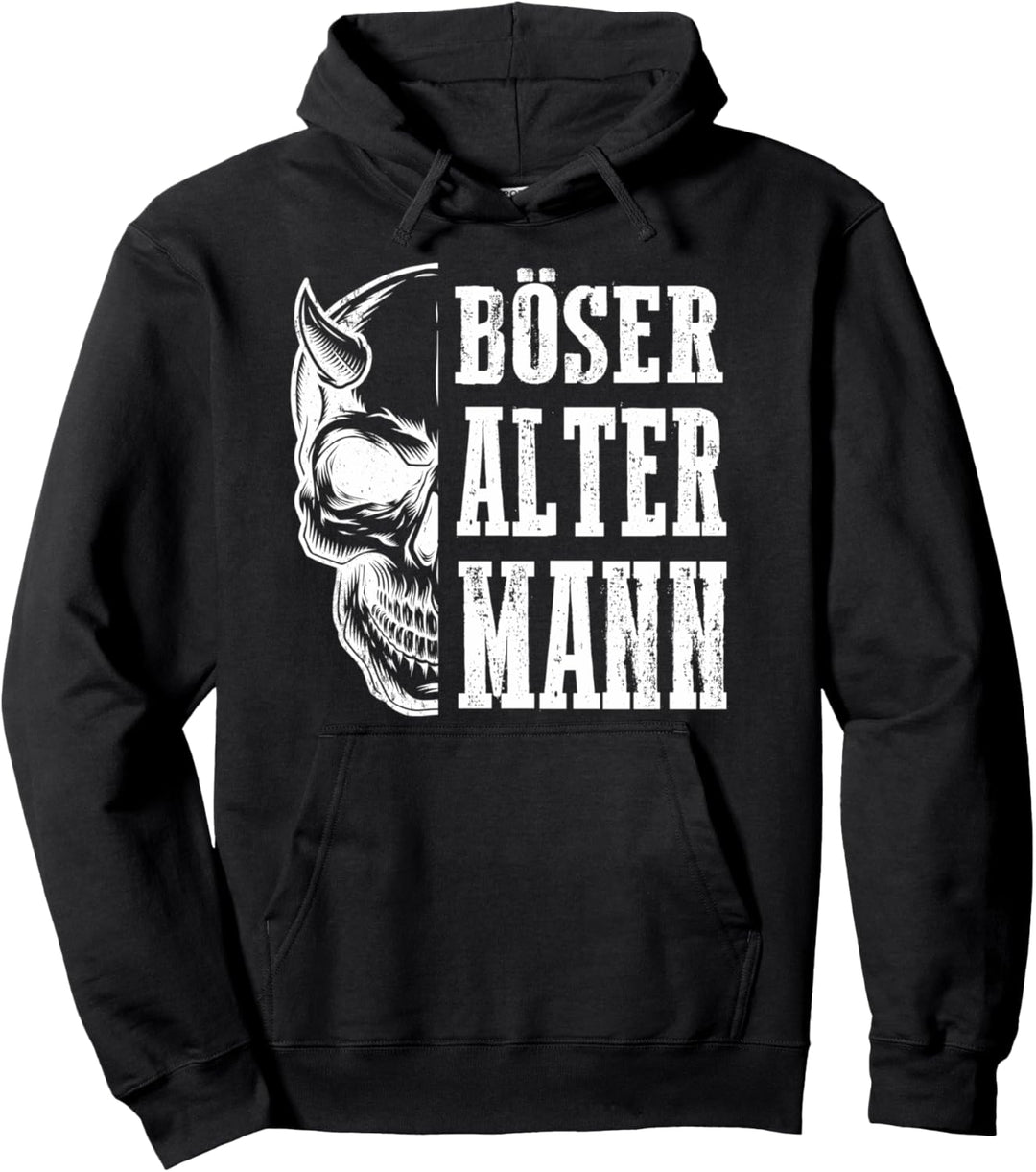 Böser alter Mann Pullover Hoodie