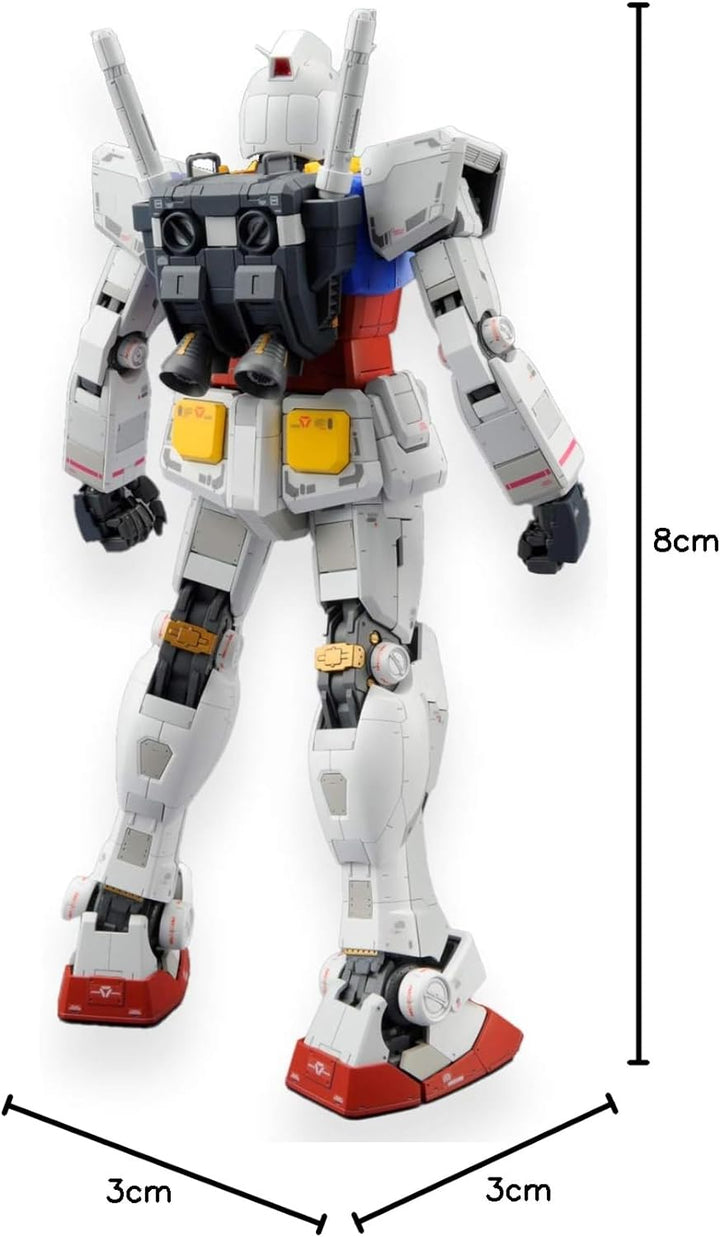 Bandai Hobby 83110P Rx-78-2 MG Model Kit, from Mobile Suit Gundam (Version 3.0) Zubehör, Keine
