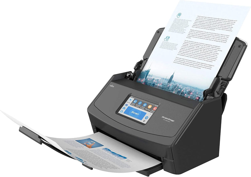 ScanSnap iX1500 Desktop Dokumentenscanner Schwarz - A4, Duplex, WLAN, Touchscreen, USB 3.1