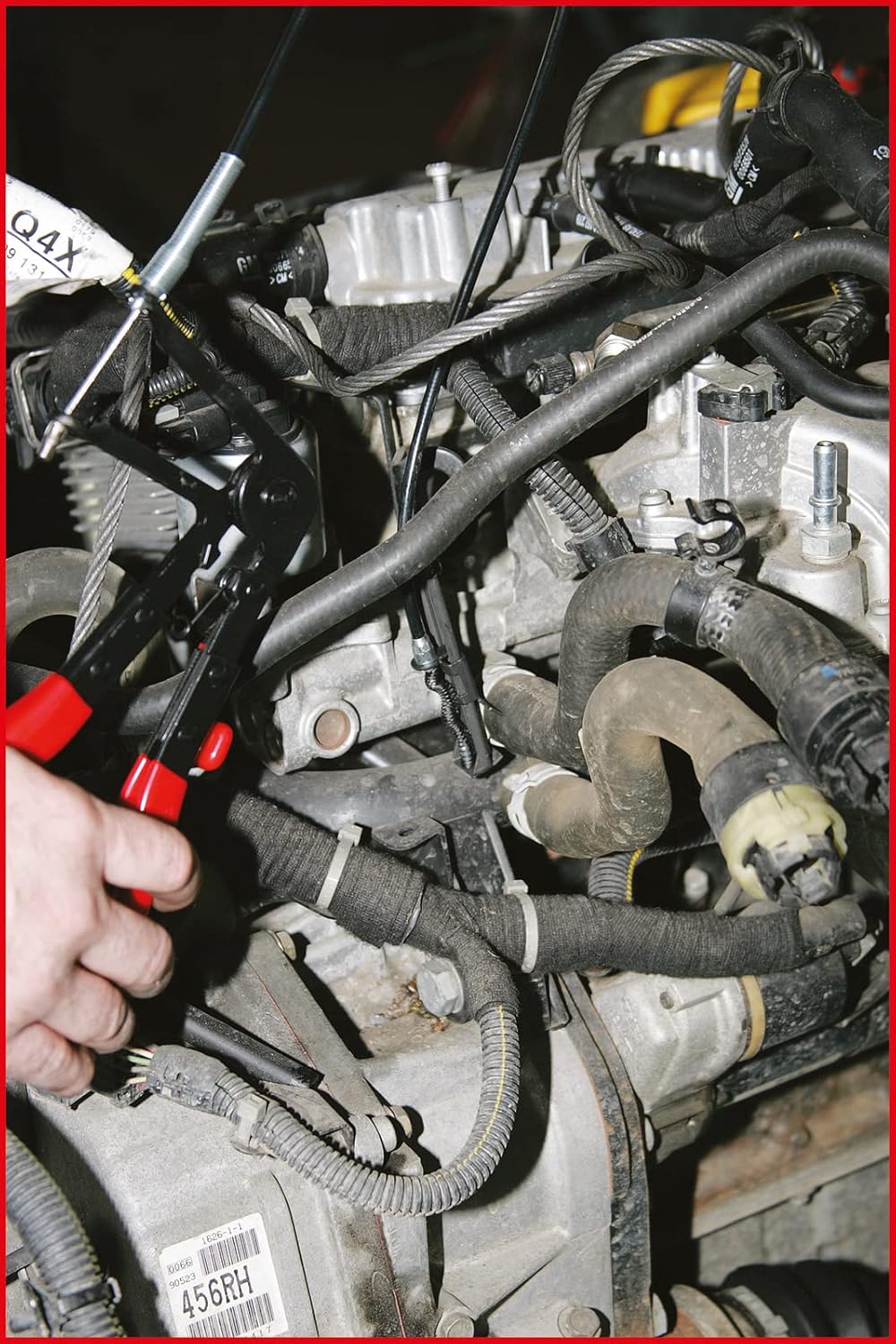 KS Tools 115.1055 KFZ Schlauchschellenzangen-Satz, 7-tlg