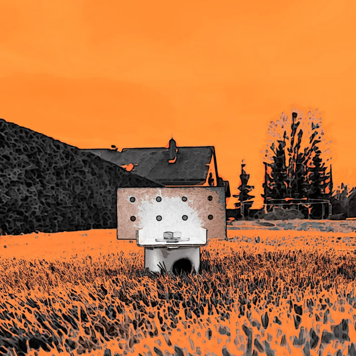 Maxerio 80 cm Base-Set 6er Schraubfundamente + Zubehör; Ø 60 x 2; M12