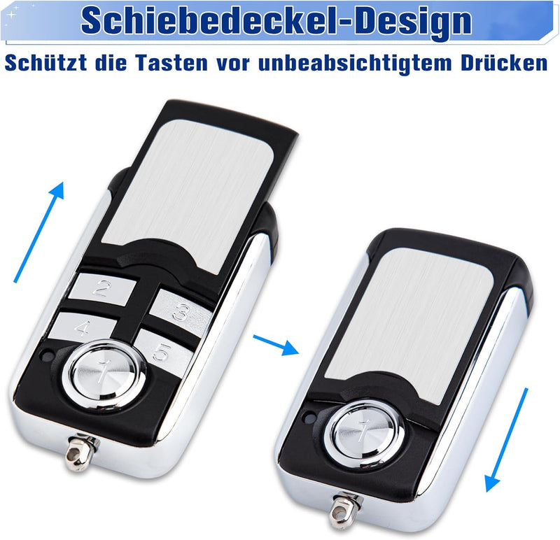 Garagentor Fernbedienung Kompatibel mit Hörmann BiSecur Handsender HSE2-868-BS HSE4-868-BS für Supra