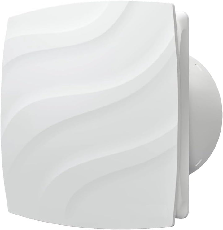 Vlano ALTO Badlüfter, WC Ventilator, Standard, Quick-Fix System, ohne Bohren, 100 mm oder 120 mm, 95
