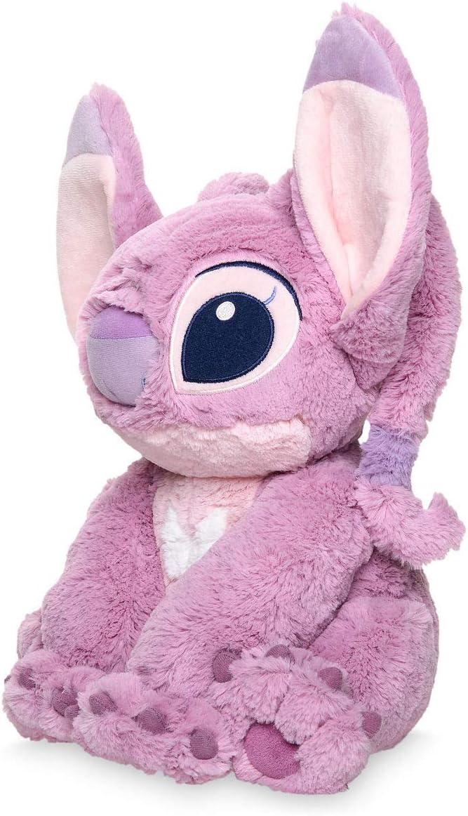 Official Disney Lilo & Stitch 33cm Medium Pink Angel Soft Plush Toy