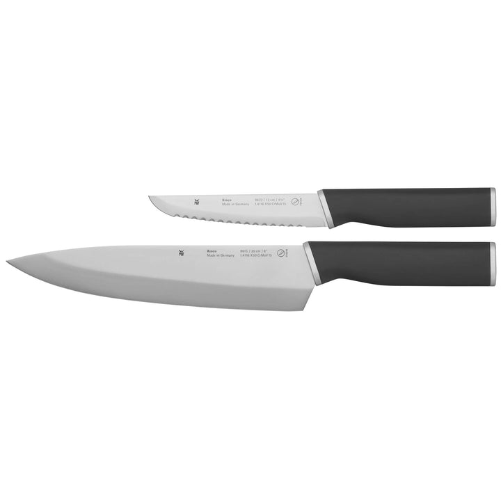 WMF Kineo Messerset Küche 2teilig, Made in Germany, 2 Küchenmesser scharf, Küchenmesser Set, Perform