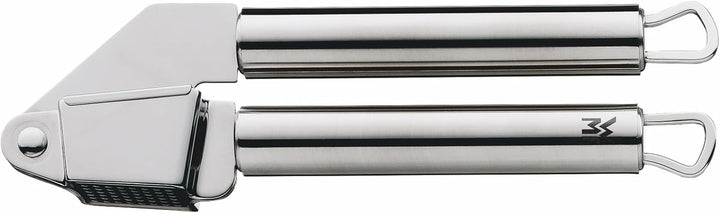 WMF Profi Plus Knoblauchpresse Edelstahl 17,5 cm, Cromargan Edelstahl teilmattiert, Knoblauchpresse