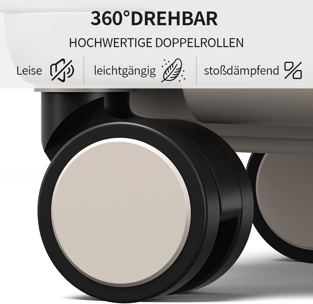 Hartschalenkoffer Mittelgross 68x43x25cm - Leicht Koffer & Trolleys aus PP - Mariner Reisekoffer mit