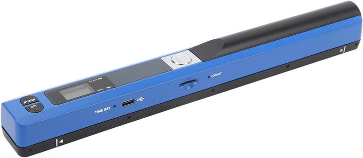 BRRNOO Tragbarer Scanner, Handscanner, Fotoscanner, Handfotoscanner, Tragbarer Dokumentenscanner für