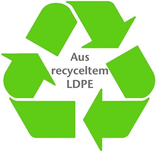 Müllsack/Abfallsack Triline Öko: 1000l, transparent – ✓reissfest ✓belastbar ✓100% recyclingfähig, 50