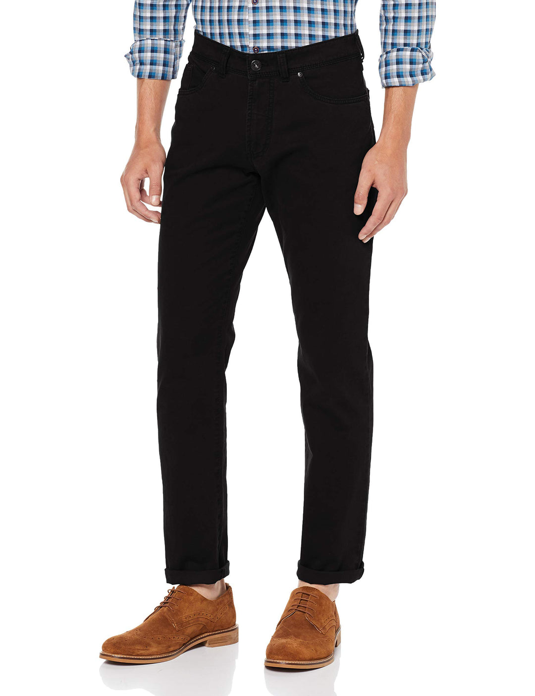 Atelier GARDEUR Herren Nevio Straight Jeans 33W / 30L Schwarz (Schwarz 99), 33W / 30L Schwarz (Schwa