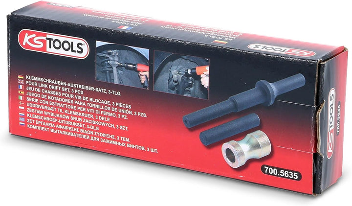KS Tools 700.5635 Klemmschrauben-Austreiber-Satz, 3-tlg.