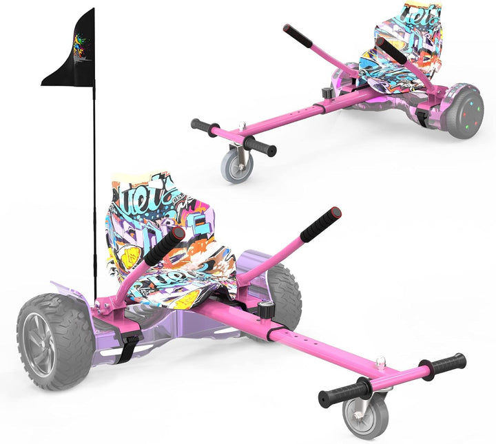 RCB Hoverboard Sitz, Go-Kart Zubehör für Hoverboards, Hoverboard mit Sitz passend für Aller 6.5"-10"