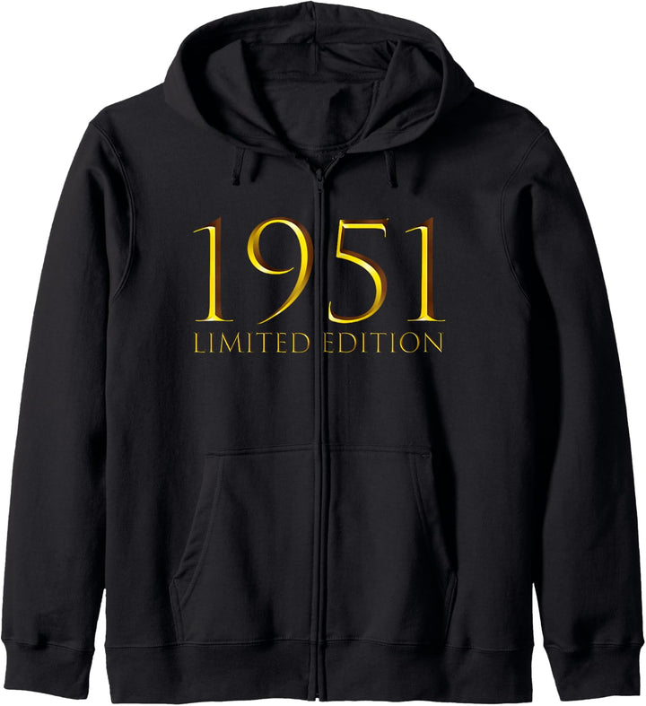 72. Geburtstag Mann Frau 72 Jahre 1951 Deko Lustig Geschenk Kapuzenjacke
