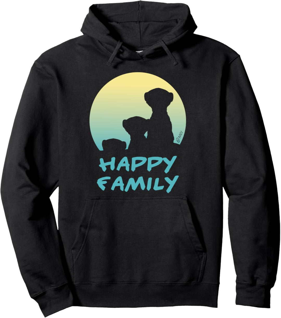 "Happy family" designed by NICI Pullover Hoodie