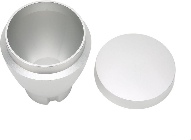 60 G Kaffeemühle Single Dose Hopper, Kaffeemühle aus Aluminiumlegierung, Bohnenbehälter mit Silikonb