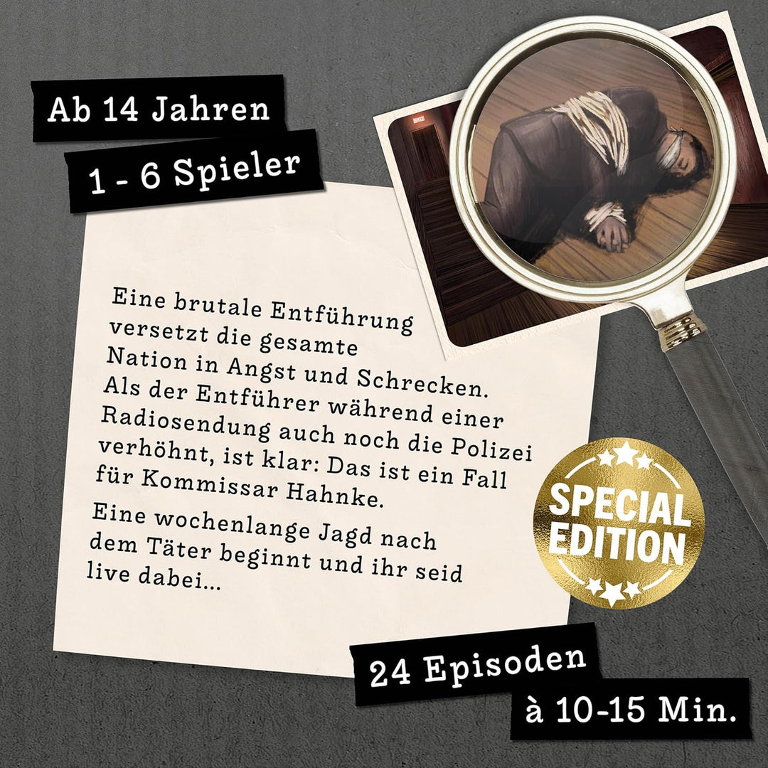 Hidden Games Tatort - In den Fängen des Bösen - Krimispiel - (Special Edition) - Mordfall lösen Spie