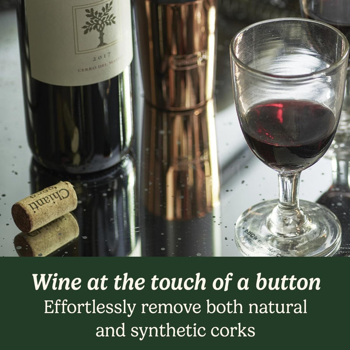 Cuisinart CWO50U Automatischer Weinöffner mit Vakuumiergerät, wiederaufladbar,