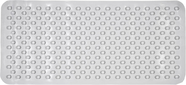 Croydex Hygiene-n-Clean Badewanneneinlage gross Gummi antibakteriell 37 x 90 cm Weiss