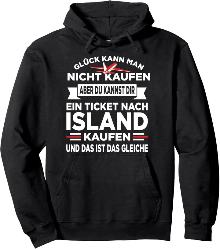 Skandinavien Isländer Isländerin Island Pullover Hoodie