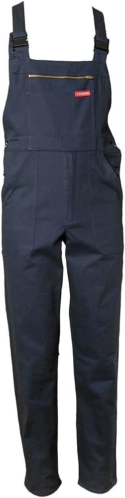 Planam Grösse 48 Herren BW 290 Latzhose hydronblau Modell 0122, 48