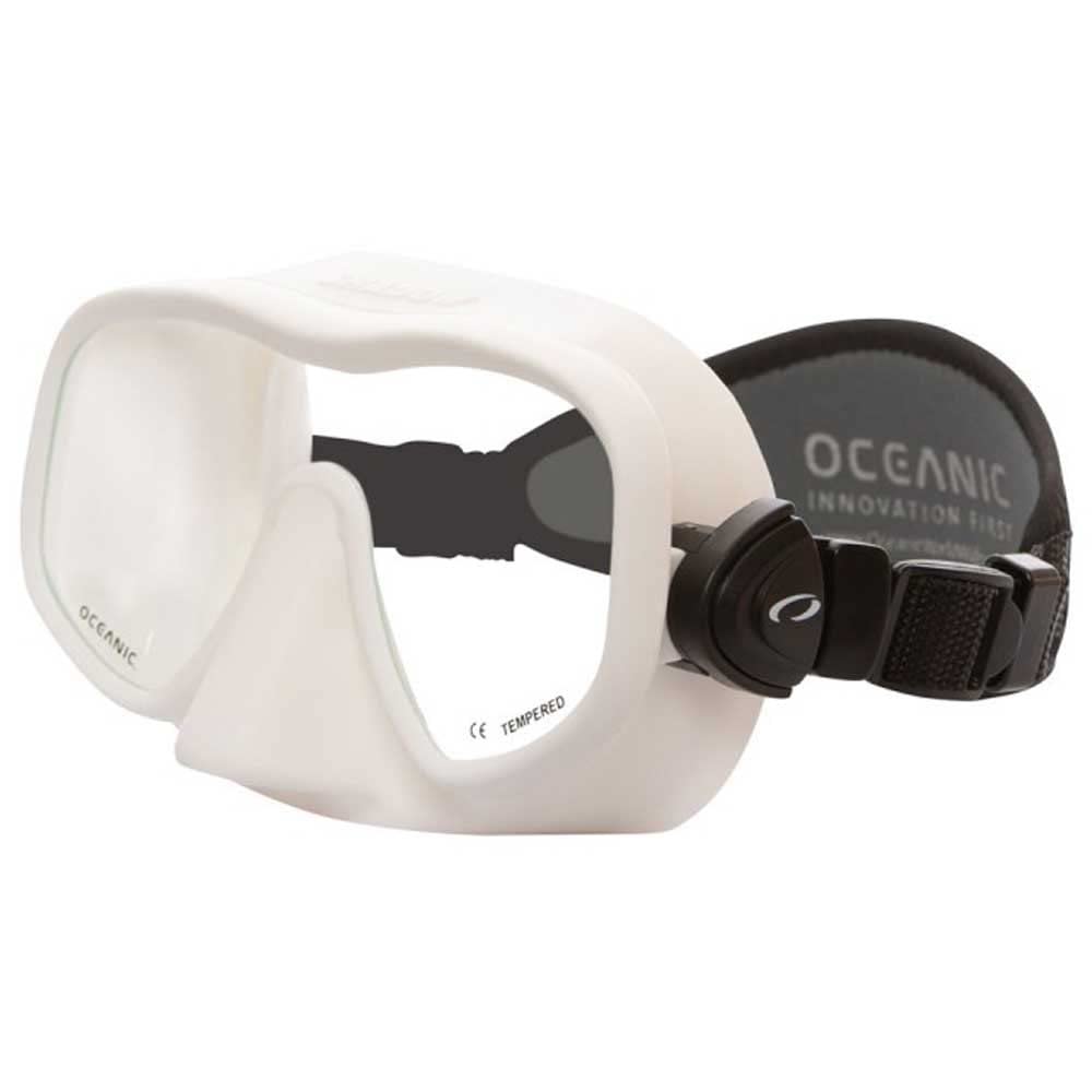 Oceanic Shadow Scuba Diving Mask Weiss/opulenter Garten, Weiss/opulenter Garten