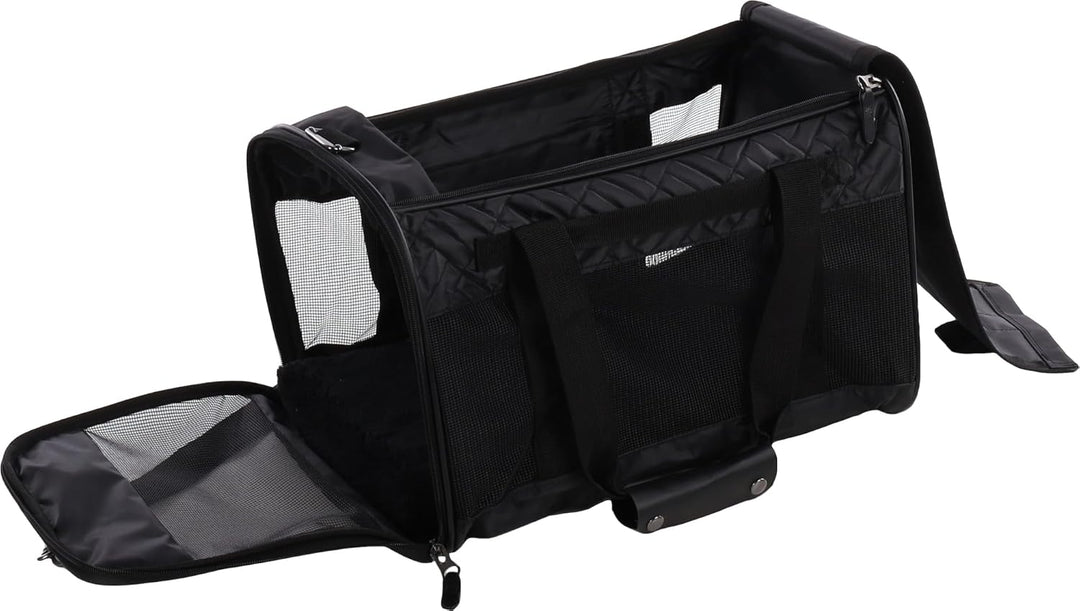 Flamingo - Transporttasche für Hunde und Katzen 45 x 29 x 28 cm - hochwertige Qualität - beliebtes P