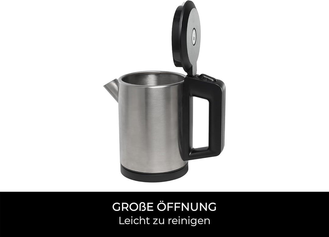 Corby Canterbury 0,6 l Wasserkocher aus gebürstetem Stahl – EU-Stecker