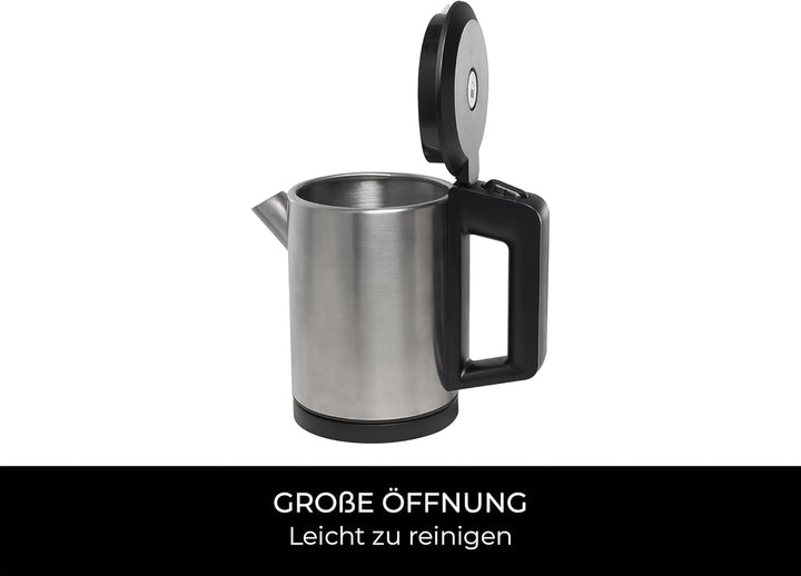 Corby Canterbury 0,6 l Wasserkocher aus gebürstetem Stahl – EU-Stecker