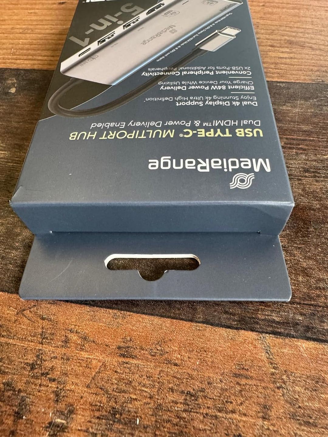 MediaRange Interface Hub USB Type-C 480 Mbit/S Silver, MRCS511