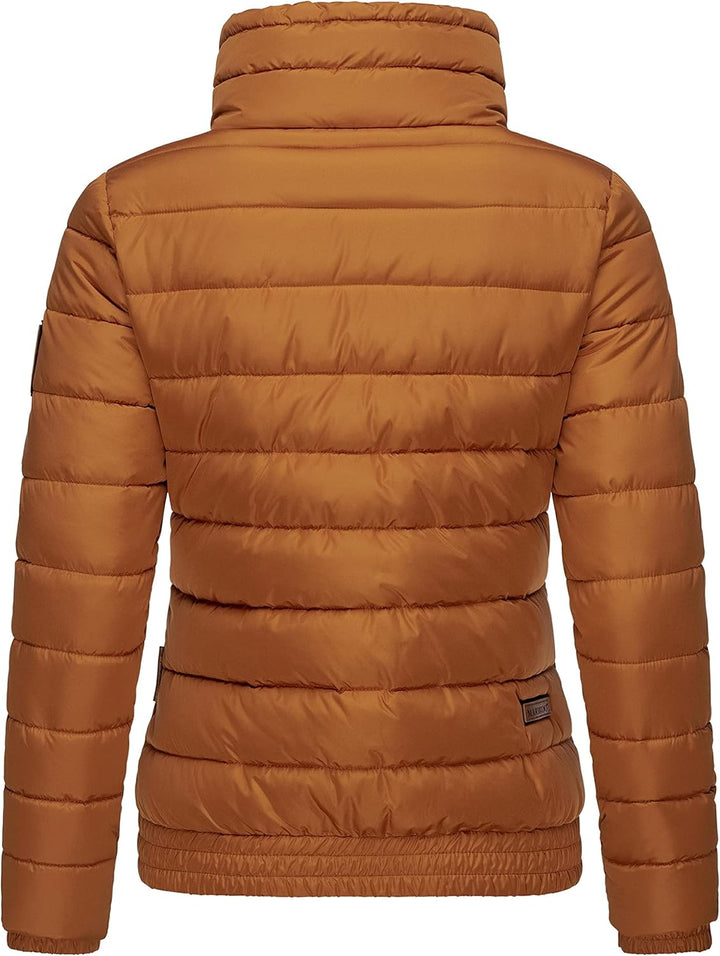 MARIKOO Damen Winter Steppjacke Poison XS-XL XS Rusty Cinnamon, XS Rusty Cinnamon