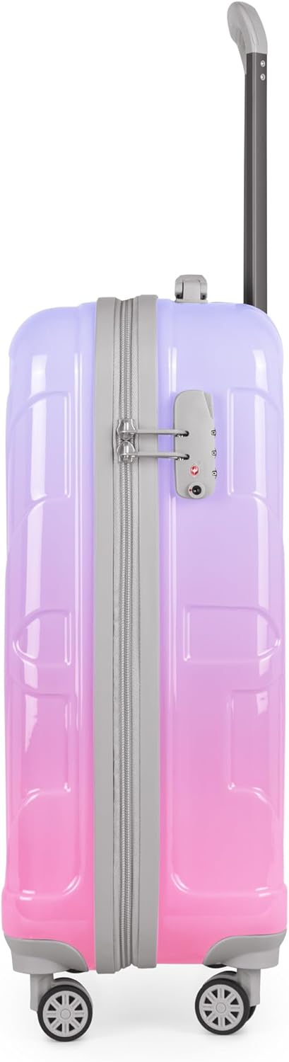suitline - Handgepäck Hartschalen-Koffer Koffer Trolley Rollkoffer Reisekoffer, TSA, 55 cm, ca. 34 L