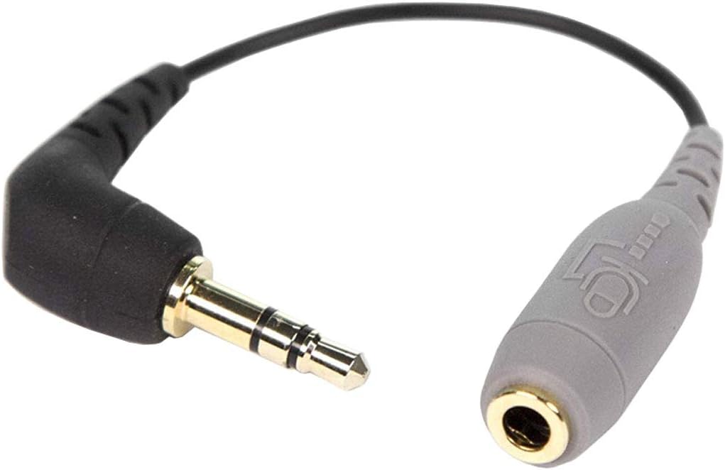 Rode Smartlav+ Lavalier-Mikrofon + SC3 TRS-TRRS Adapter für Kameras und Audiorecorder