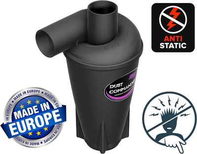 DUST COMMANDER DLX ESD MKII - Profi Zyklon Staubabsaugung/Filter/Abscheider - antistatisch