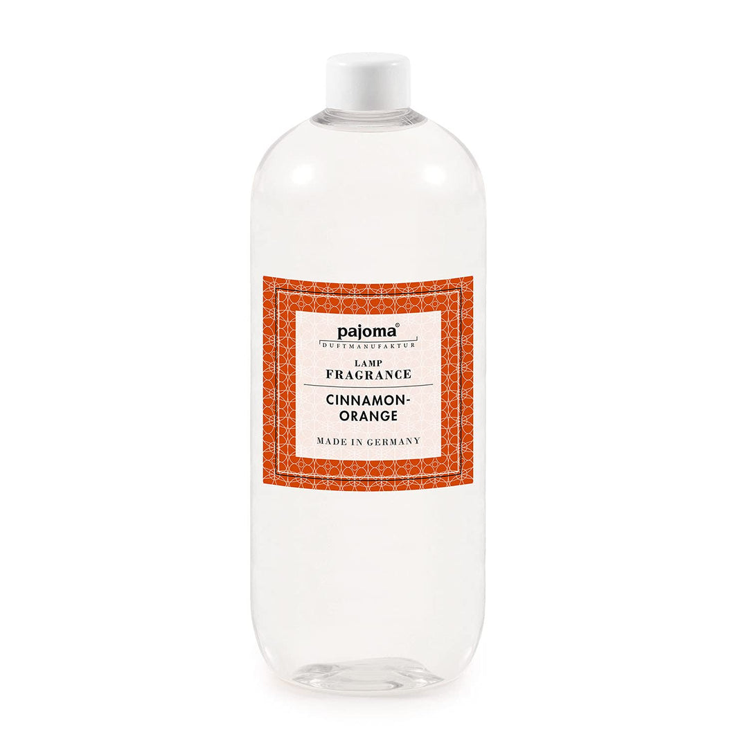 pajoma® Nachfüllflasche für Katalytische Duftlampe 1000 ml, Zimt-Orange | Raumduft Nachfüller - inte